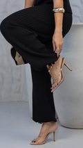 Calça Canelada Tricot Yasmin
